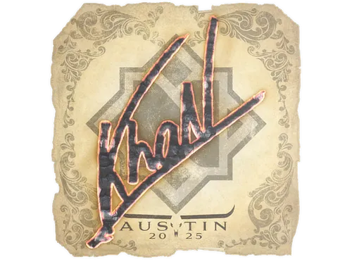 Sticker | khaN | Austin 2025