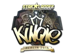 Sticker | kinqie (Gold) | Berlin 2019