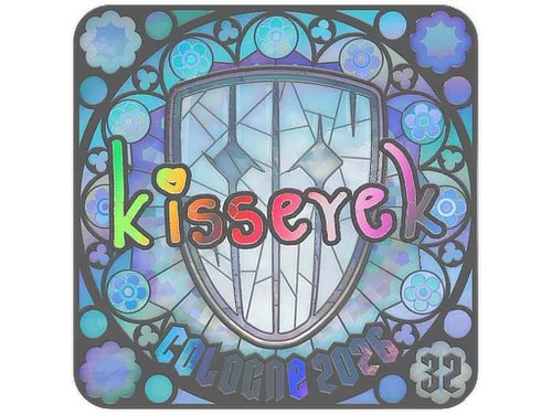 Sticker | kisserek (Holo, Ranked) | Cologne 2026