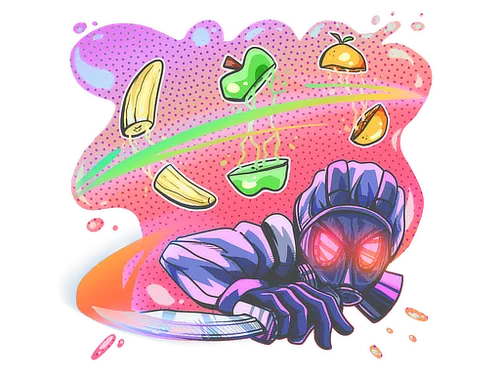 Sticker | Knife Streak (Holo)