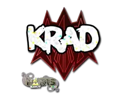 Sticker | Krad (Glitter) | Paris 2023