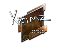 Sticker | KRIMZ (Foil) | Boston 2018