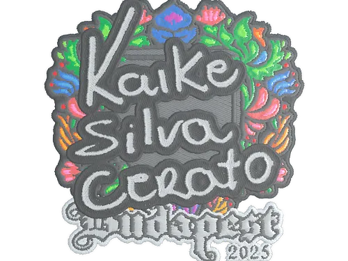 Sticker | KSCERATO (Embroidered) | Budapest 2025