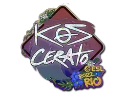 Sticker | KSCERATO (Glitter) | Rio 2022