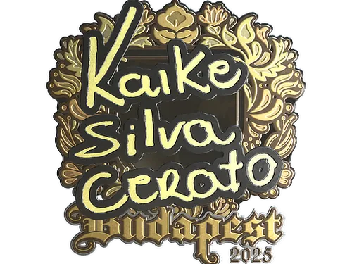 Sticker | KSCERATO (Gold) | Budapest 2025