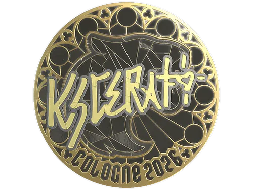 Sticker | KSCERATO (Gold) | Cologne 2026