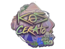 Sticker | KSCERATO (Holo) | Rio 2022