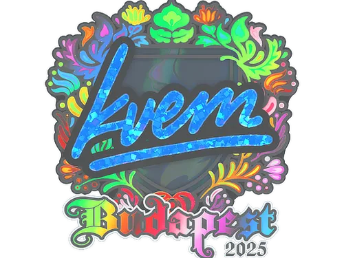 Sticker | Kvem (Holo) | Budapest 2025