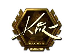 Sticker | Kvik (Gold) | London 2018