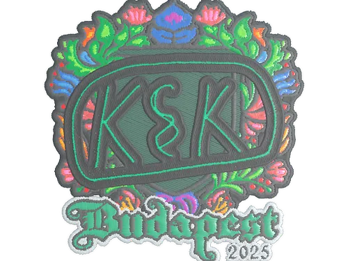 Sticker | kyousuke (Embroidered) | Budapest 2025