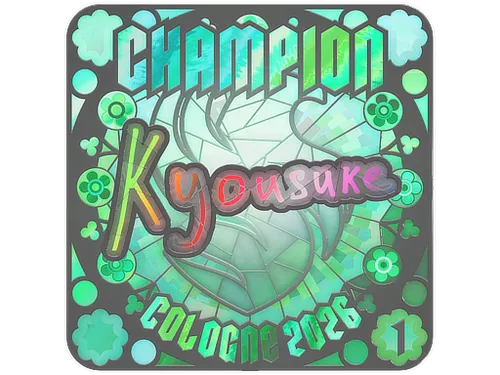 Sticker | kyousuke (Holo, Ranked) | Cologne 2026