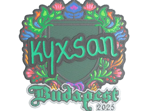 Sticker | kyxsan (Embroidered) | Budapest 2025