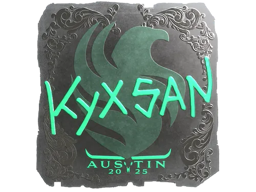 Sticker | kyxsan (Foil) | Austin 2025