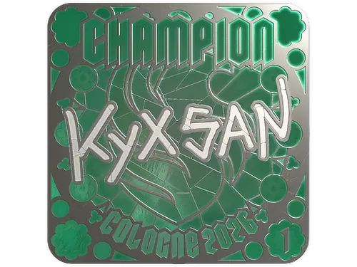 Sticker | kyxsan (Foil, Ranked) | Cologne 2026