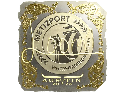Sticker | L00m1 (Gold) | Austin 2025