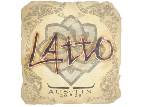 Sticker | latto | Austin 2025