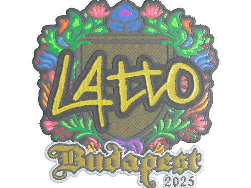 Sticker | latto (Embroidered) | Budapest 2025