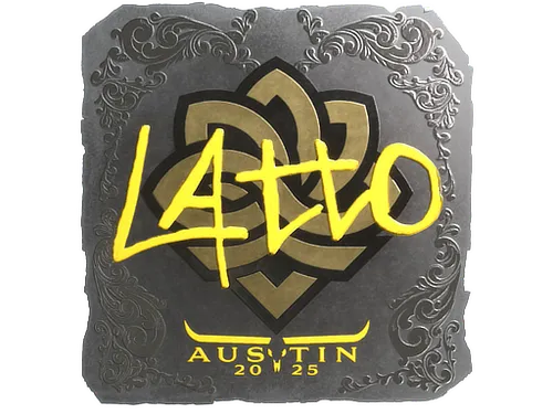 Sticker | latto (Foil) | Austin 2025