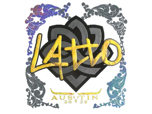 Sticker | latto (Holo) | Austin 2025