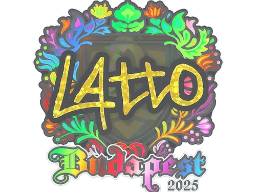 Sticker | latto (Holo) | Budapest 2025