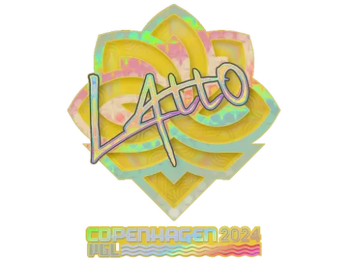 Sticker | latto (Holo) | Copenhagen 2024