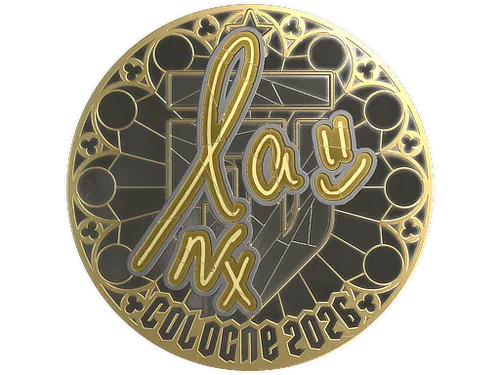 Sticker | lauNX (Gold) | Cologne 2026