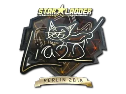 Sticker | Liazz (Gold) | Berlin 2019