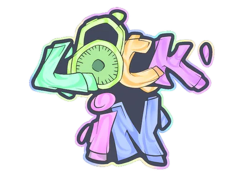 Sticker | Lock In