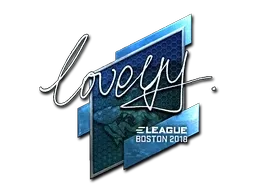 Sticker | LoveYY (Foil) | Boston 2018