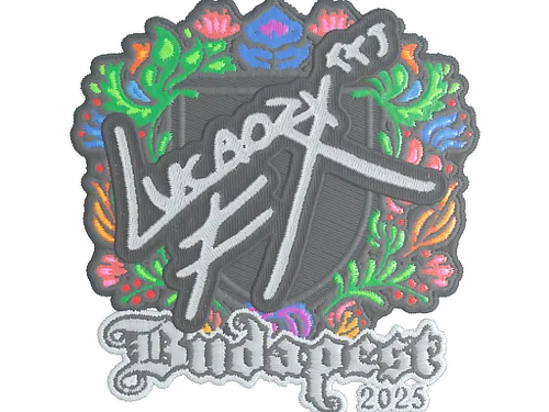 Sticker | Lucaozy (Embroidered) | Budapest 2025