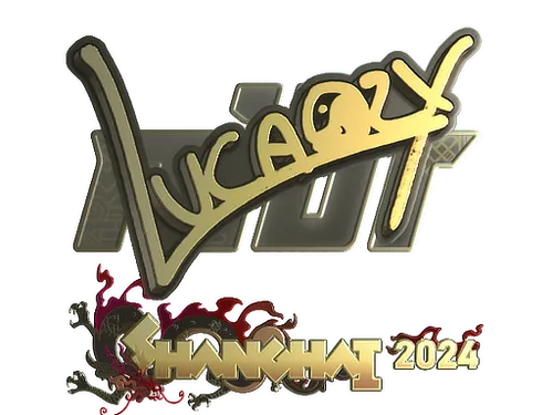 Sticker | Lucaozy (Gold) | Shanghai 2024