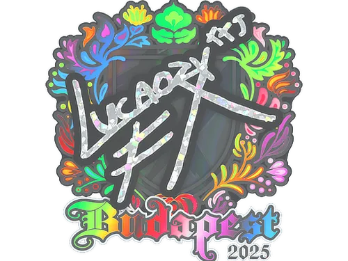 Sticker | Lucaozy (Holo) | Budapest 2025