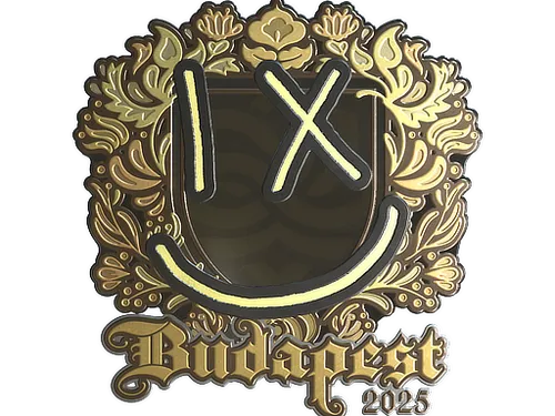 Sticker | lux (Gold) | Budapest 2025