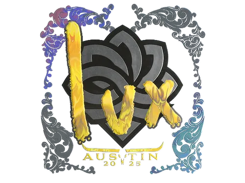Sticker | lux (Holo) | Austin 2025