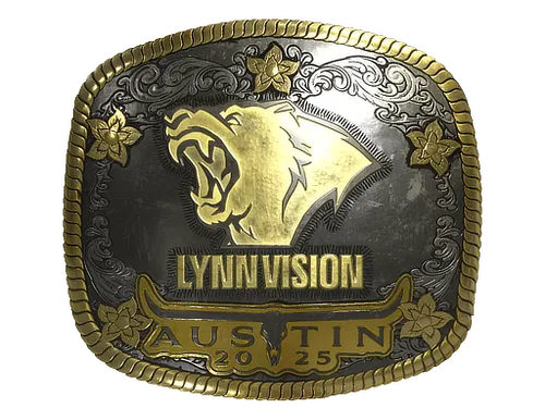 Sticker | Lynn Vision (Gold) | Austin 2025