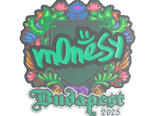 Sticker | m0NESY (Embroidered) | Budapest 2025