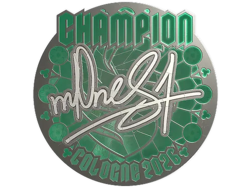 Sticker | m0NESY (Foil, Champion) | Cologne 2026