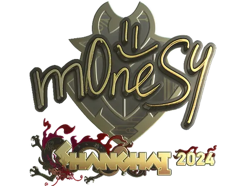 Sticker | m0NESY (Gold) | Shanghai 2024