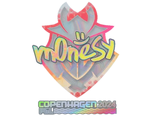 Sticker | m0NESY (Holo) | Copenhagen 2024