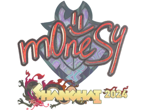 Sticker | m0NESY (Holo) | Shanghai 2024