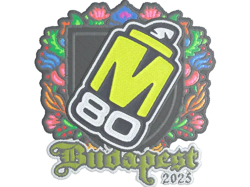Sticker | M80 (Embroidered) | Budapest 2025