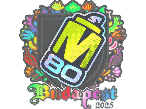 Sticker | M80 (Holo) | Budapest 2025