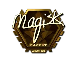 Sticker | Magisk (Gold) | London 2018