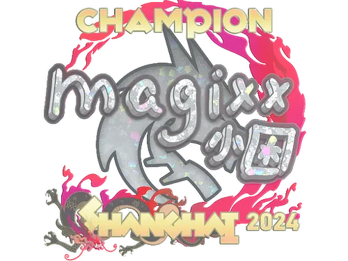 Sticker | magixx (Glitter, Champion) | Shanghai 2024