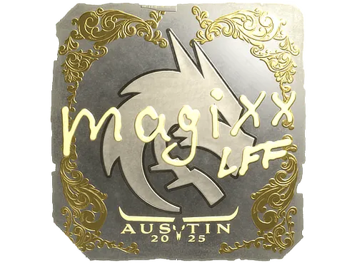Sticker | magixx (Gold) | Austin 2025