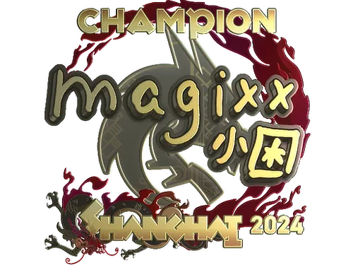 Sticker | magixx (Gold, Champion) | Shanghai 2024