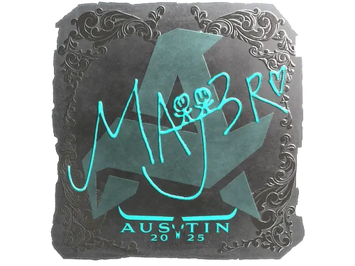 Sticker | MAJ3R (Foil) | Austin 2025