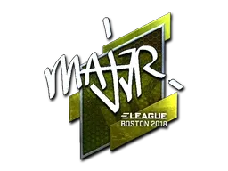 Sticker | MAJ3R (Foil) | Boston 2018