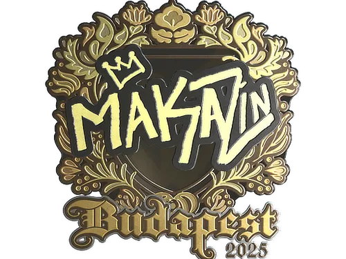 Sticker | Maka (Gold) | Budapest 2025