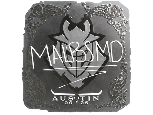 Sticker | malbsMd (Foil) | Austin 2025